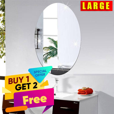 Acrylic Mirror Large  Buy 01 Get 02 Free